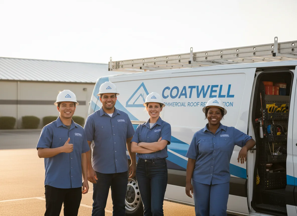 Commercial roof coating company in Tennille, GA